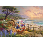 Puzzle 1000 t&uuml;kki: Thomas Kinkade: Donald ja Daisy, Disney: &Uuml;ks pardip&auml;ev