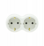 Plastrol R-21s/b W-72004 kahe pistikupesaga maandusega pikendusjuhe