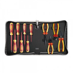 Pro'skit 11 tk. t&ouml;&ouml;riistakomplekt elektrikutele 1000v Pk-2802