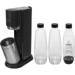 SodaStream Soda Maker DUO Valuepack black Schwarz QC incl 2 Glas- Glas & 1 PET-Bottle PETBottle (1016813490)