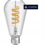 Smart Led pirn Hama Retro Rgbw E27 Wifi, Matter