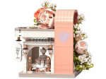 Romantiline pulmasaal vitriini ja kleidiga - 1047 detaili