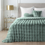 Voodikate Eurofirany CHON/LILY/SZAŁ 200x220 Pol&uuml;ester Kahepoolne Roheline