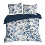 Voodipesukomplekt Eurofirany POS/ST/SPRING/86 220x200, mikrokiud, taimemustriga, lukuga