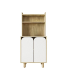 P&otilde;randariiul &bdquo;Hanah Home Parma 2 Sapphire Oak & White&ldquo; modernsete ustega