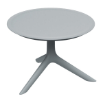 &Otilde;ue &uuml;mmargune laud Ferne Rimo, praktiline hall plastik, 57 cm