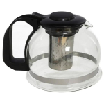 Kitchen&Go klaasist teekann filtriga, 1600 ml