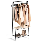 Seisev riidepuu metall must 153 cm Orion
