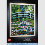 LEGO&reg; Art Claude Monet &ndash; Sild vesiroositiigi kohal 31220