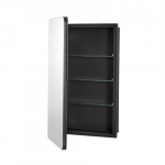 Ravimikapp 40.6x12.8x61 cm Peegel Alumiinium Reguleeritavad riiulid