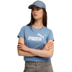 Puma Ess Metallic No.1 Logo naiste T-s&auml;rk, sinine 631536 34, S