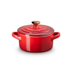 Le Creuset hautamisn&otilde;u Mini Cocotte Heart, 250 ml, punane