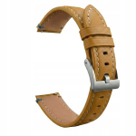 &bdquo;BestAccessories" nahast rihm 18 mm H. Watch GT 4 5 6 41 mm / GT 5 Pro 42 mm / 5 42 mm, pruun