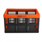 Hoiukorv, 52.5x35.5x30 cm, Must, Plastikust Kokkupandav Hoiukast