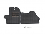Matid QuiltyMats Opel Movano 2010-2021 (3 vietos) (2 tk.), Must-Hall /13-MAX2
