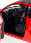 Fiat 500e metallmudel 1:28, Kinsmart, valge