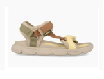 Naiste Jeep sandaalid Pampa Sandal _ pruun _ kollane