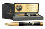 Parker Urban must kuldse servaga pliiats, graveering, kinkekarbis