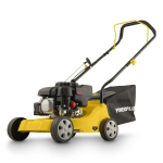 Powerplus POWEG60219 bensiiniga muruniiduk muru niitmiseks 132cc 390mm 3 k&otilde;rguse seadistust kuni 500m2 murule