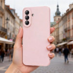 Tech-Protect Icon silikoonkaitse Samsung Galaxy A57 5G jaoks, roosa v&auml;rv.