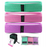 Treeningu- ja joogatakistuskummid Resistance Bands, 3 tk komplekt