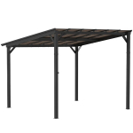 Metallist pergola, 3x3 m, UV50+, tuulekindel, 1 tk