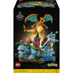 LEGO&reg; Pok&eacute;mon&trade; Venusaur, Charizard ja Blastoise komplekt 72153