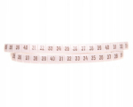 Markerid Dk2/z6 /31-40/ valge 89204006 /100 tk./