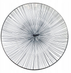 Verlo Wild lame taldrik 30 cm sebra