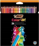 Bic pliiatsid, 24 v&auml;rvi, koolikomplekti