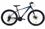 M&auml;gijalgratas Capriolo Oxygen 21D, 26", must/sinine