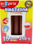 Plastiliini komplekt lastele, 15 tk., 250g, pruun v&auml;rv