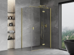 Mexen Mist-H T parema hinged du&scaron;inurk 95 x 85 cm, l&auml;bipaistev, kuldne harjatud - 8A5T-095-085-55-00-P