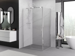 Mexen Exo p&ouml;&ouml;rduv du&scaron;inurk 125 x 80 cm, l&auml;bipaistev, kroom - 819-125-080-01-00