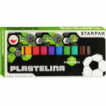 Plastiliini komplekt 12 v&auml;rvi "football2"
