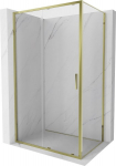 Mexen Exo l&uuml;kand du&scaron;ikabiin 130 x 80 cm, l&auml;bipaistev, kuldne - 8151-130-080-50-00