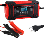 Nutikas akulaadija 12v 6a Lcd-ekraaniga