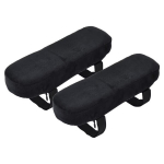 Kontoritooli k&auml;etoed Gienove, 24 &times; 8 &times; 4 cm, mustad