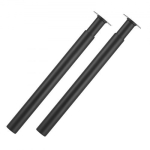 Lauajalad Reguleeritavad 710x1100 mm Teras Must