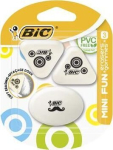 Bic Mini Fun kustutuskummid, 3 tk.