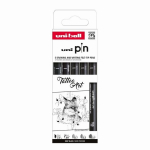Uni-ball Pin200 Tattooart Kit, 5 tk, must
