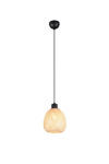 Ripplamp Amelie &Oslash;18cm, bambus, hele puit, E27
