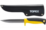 Topex universaalne nahk&uuml;mbrisega nuga, 120 mm tera
