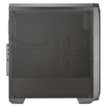 Korpus Aerocool Skyline Midi Tower arvuti&uuml;mbris, must, Argb valgustusega, Juodas