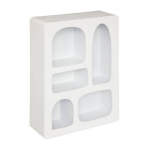 Seinariiul Atmosphera Riva, 45x65x12 cm, valge