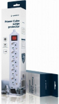 PROTECTOR POWER SURGE 1.8M/5OUTL SPG4-C-6 GEMBIRD