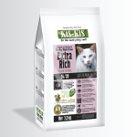 Kuivtoit kassidele Extra Rich Kis Kis - K&otilde;rgeima (superpremium) kvaliteediga t&auml;iss&ouml;&ouml;t k&otilde;ikidest t&otilde;ugudest t&auml;iskasvanud kassidele, 7,5 kg