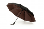 Umbrella Double 10 kodaraga, t&auml;isautomaatne topeltkupliga, pruun