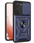 Hybrid Armor Camshield Samsung Galaxy S23 Ultra, sinine
