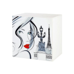 Seinariiul pildiga Klupś Top Paris, 50x50, valge